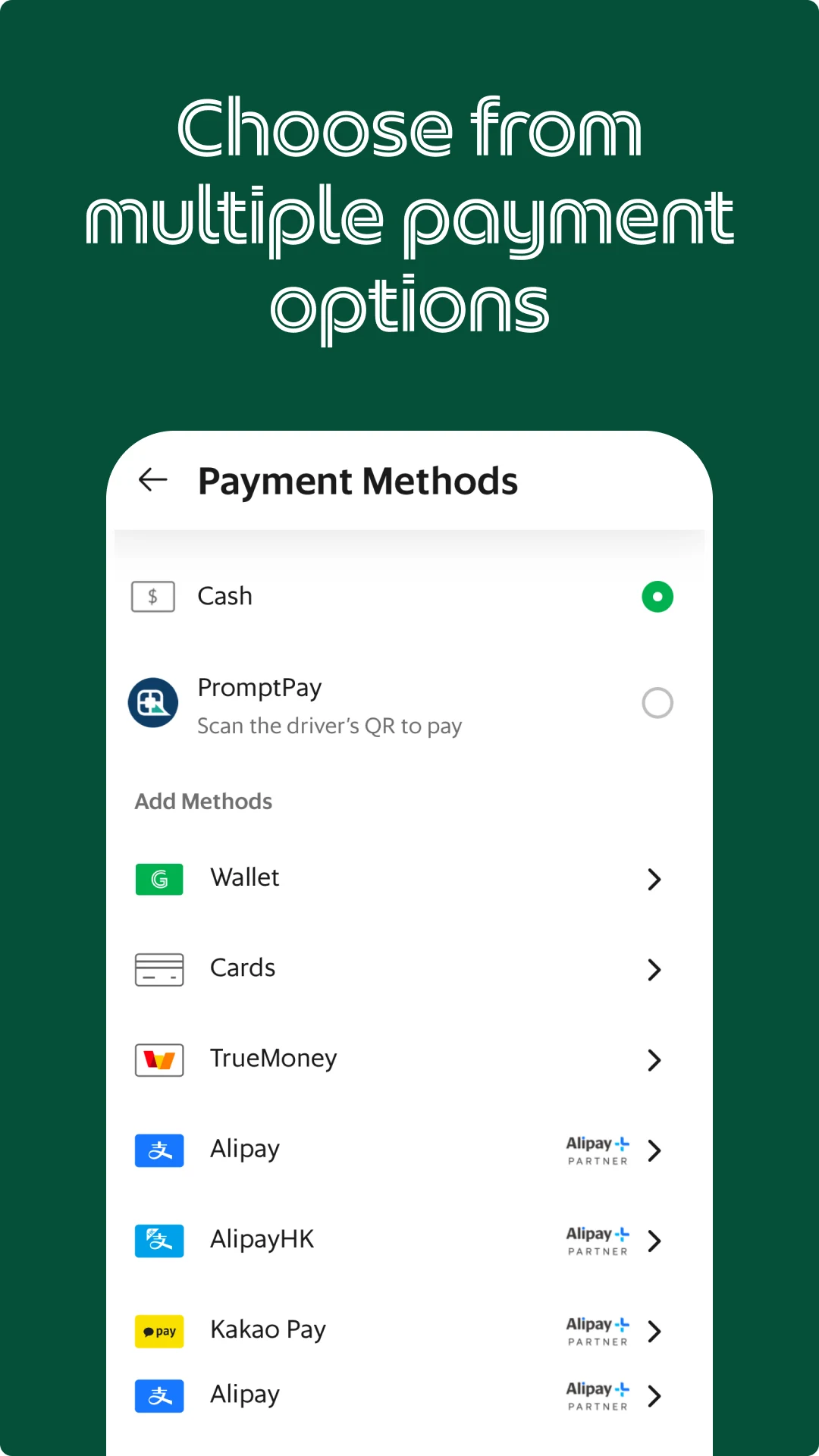 Grab - Taxi & Food Delivery screenshot