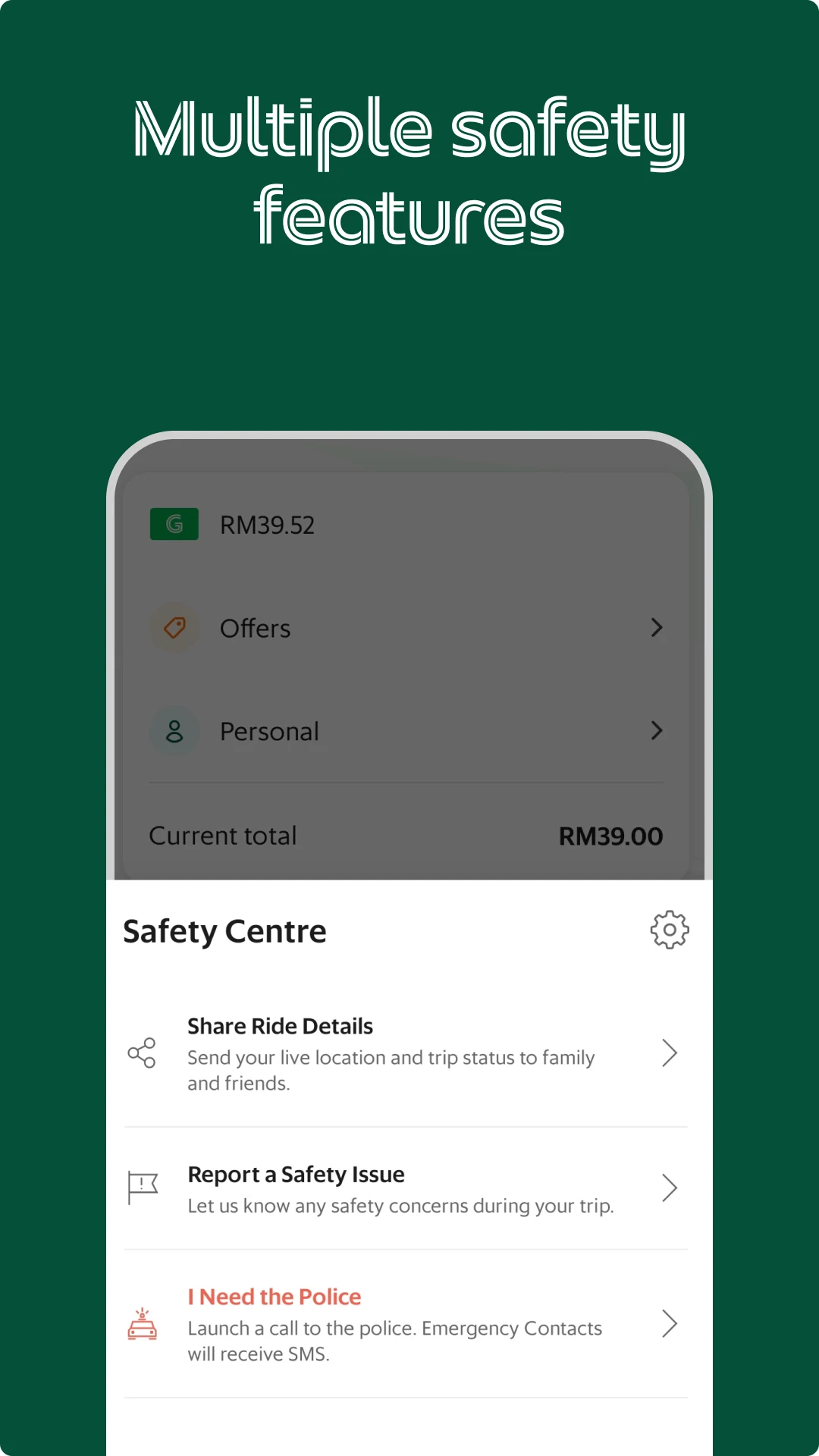 Grab - Taxi & Food Delivery screenshot